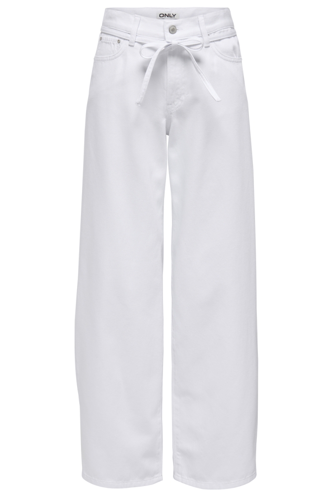 ONLGIANNA MW STRAIGHT DOT211 DNM NO 15363227 WHITE DENIM